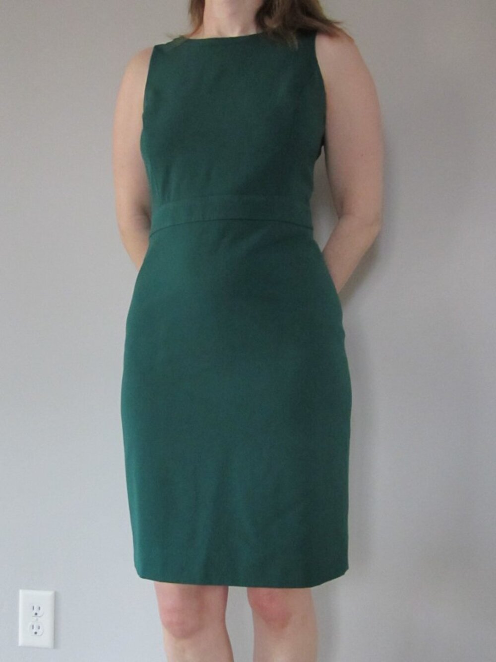 J. Crew Fitted Suiting Dress
